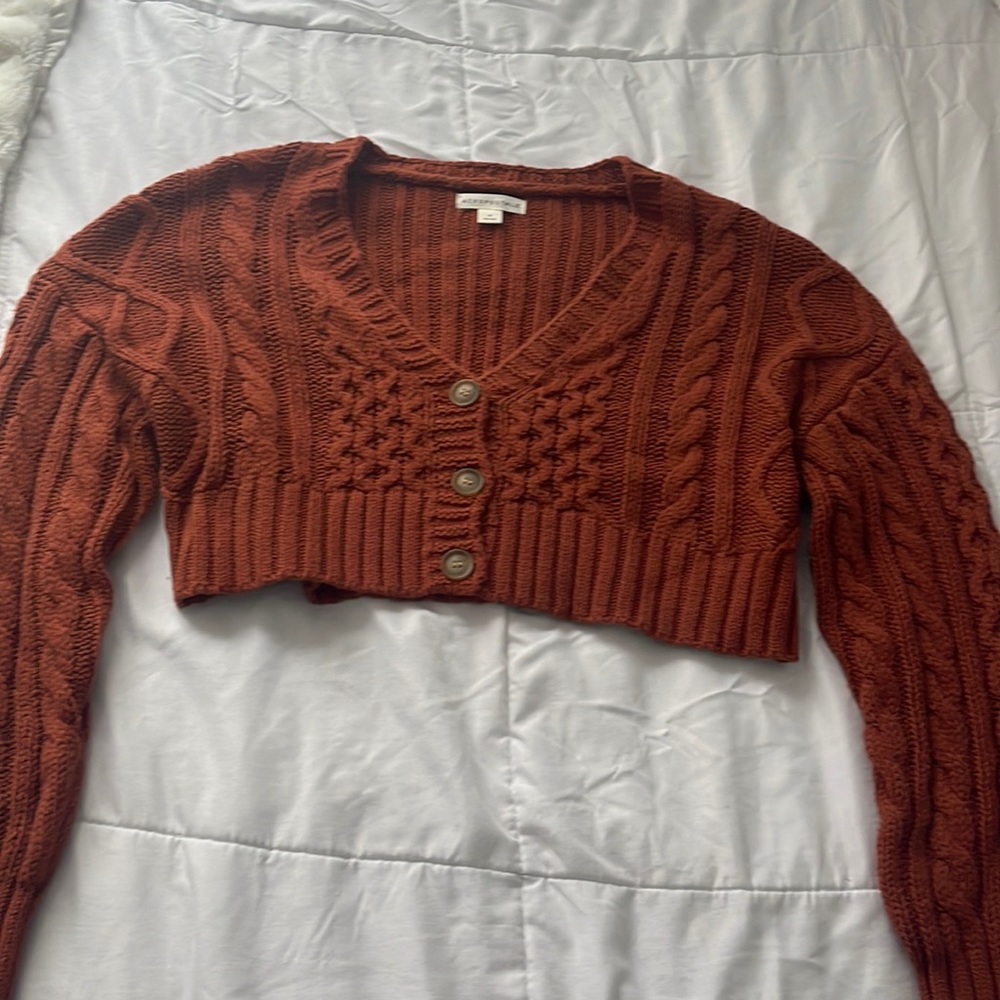 Aéropostale, Medium, Burnt orange color.